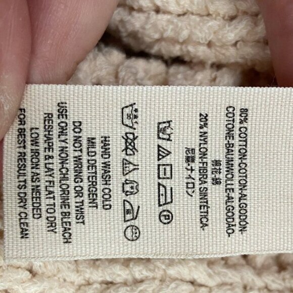 NWT Free People Higher Love Crochet Knit Fringe Boho Sweater Size Medium Hippie - Picture 5 of 6